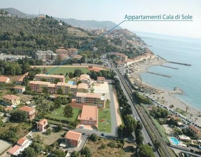 Appartamento Vista Mare Con Piscina Cala Di Sole Imperia Exteriér fotografie
